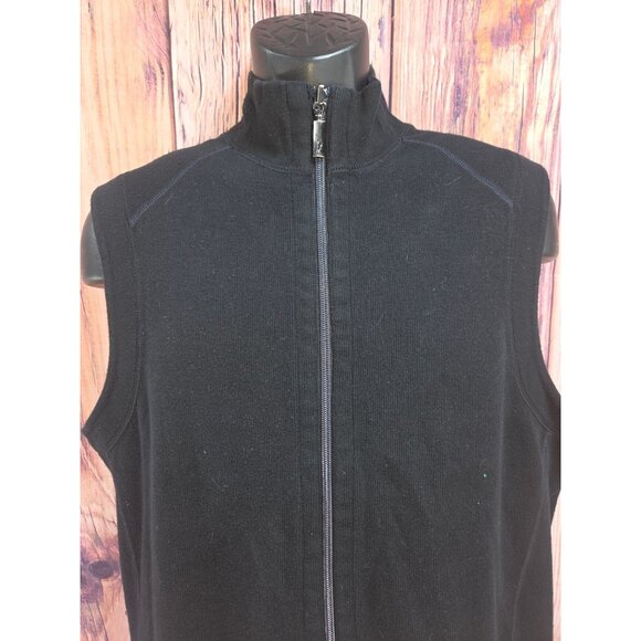 Tommy Bahama Mens Reversible Full Zip Vest Large - Picture 5 of 8